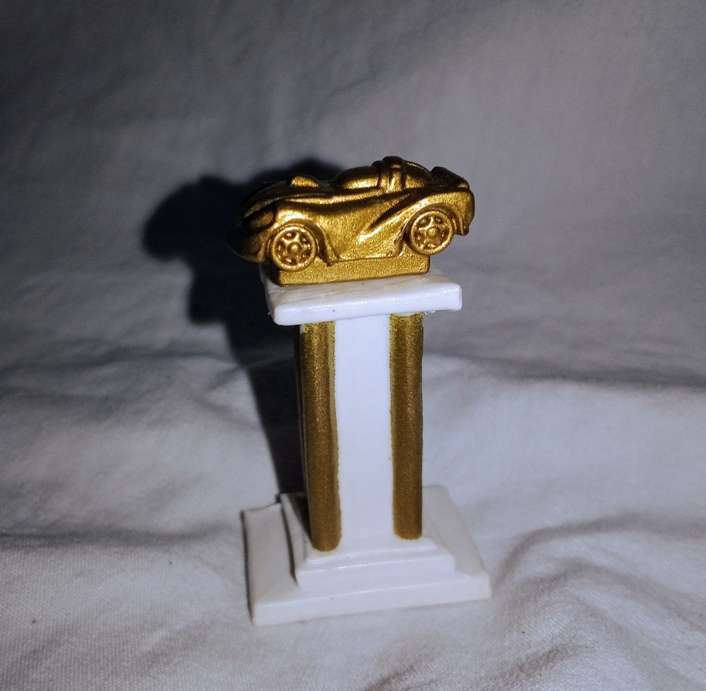 Vintage Speed Racer Car Trophy Toy Replacement